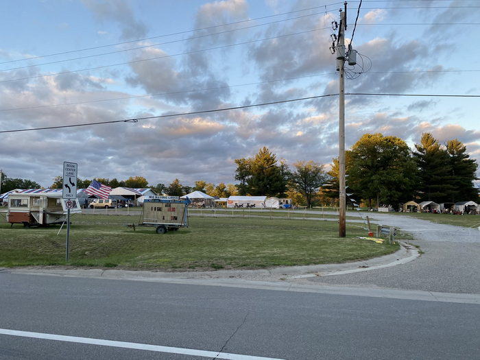 Galaxy Drive-In Theatre - June 17 2022 Photo - Now A Flea Market